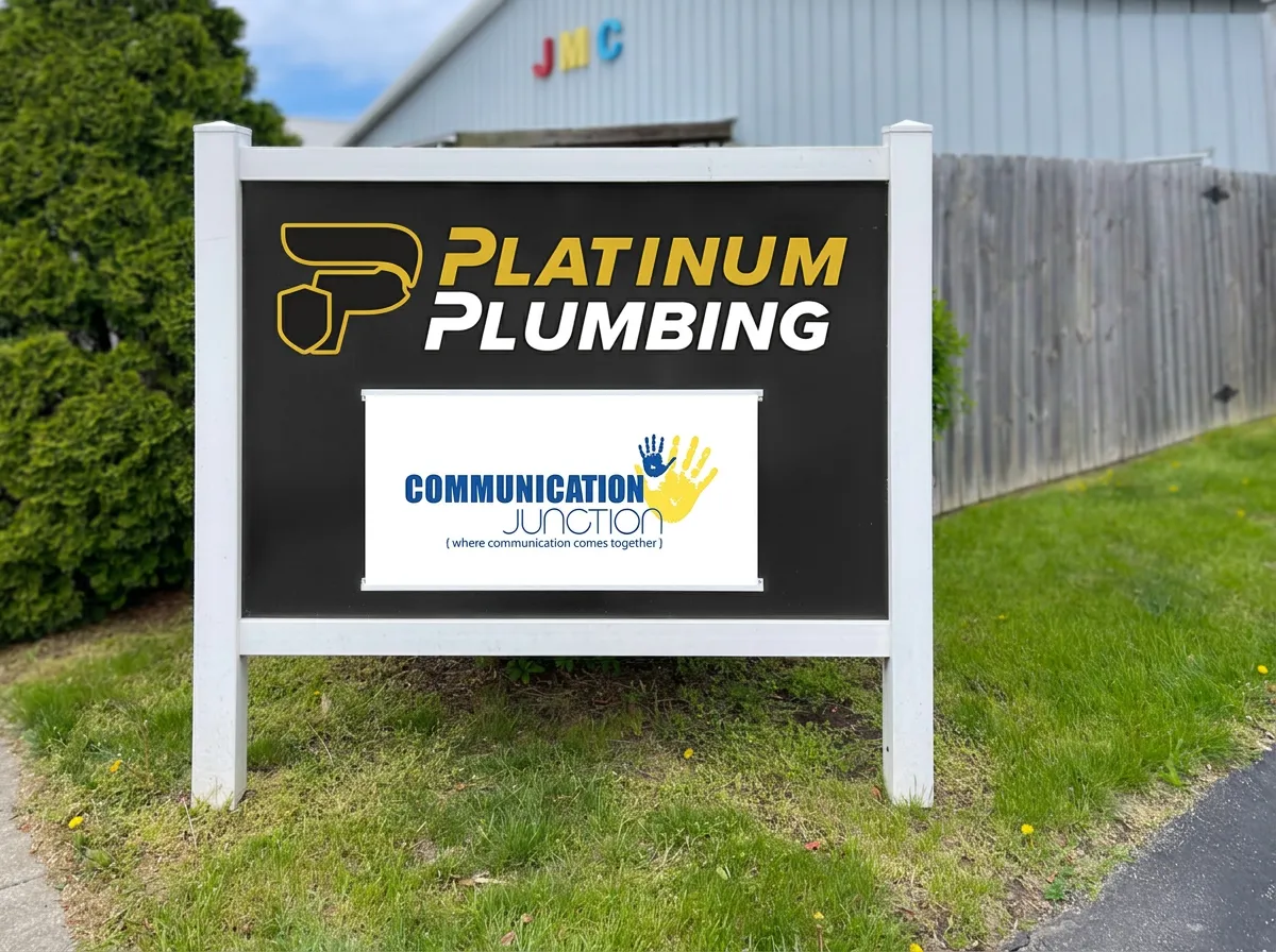 Communication Junction — Shared directory monument panel