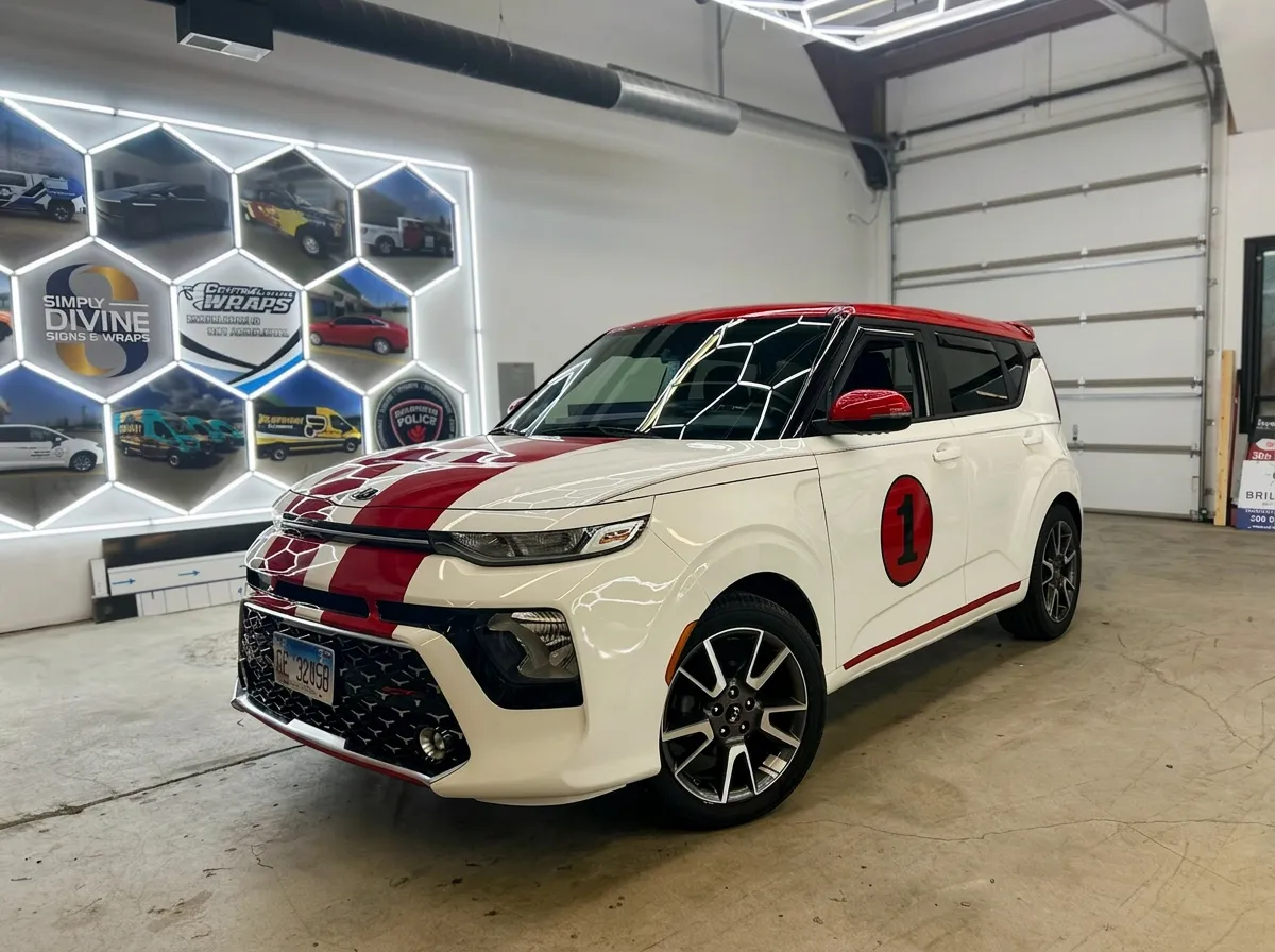 Private client — Racing-inspired Kia Soul wrap