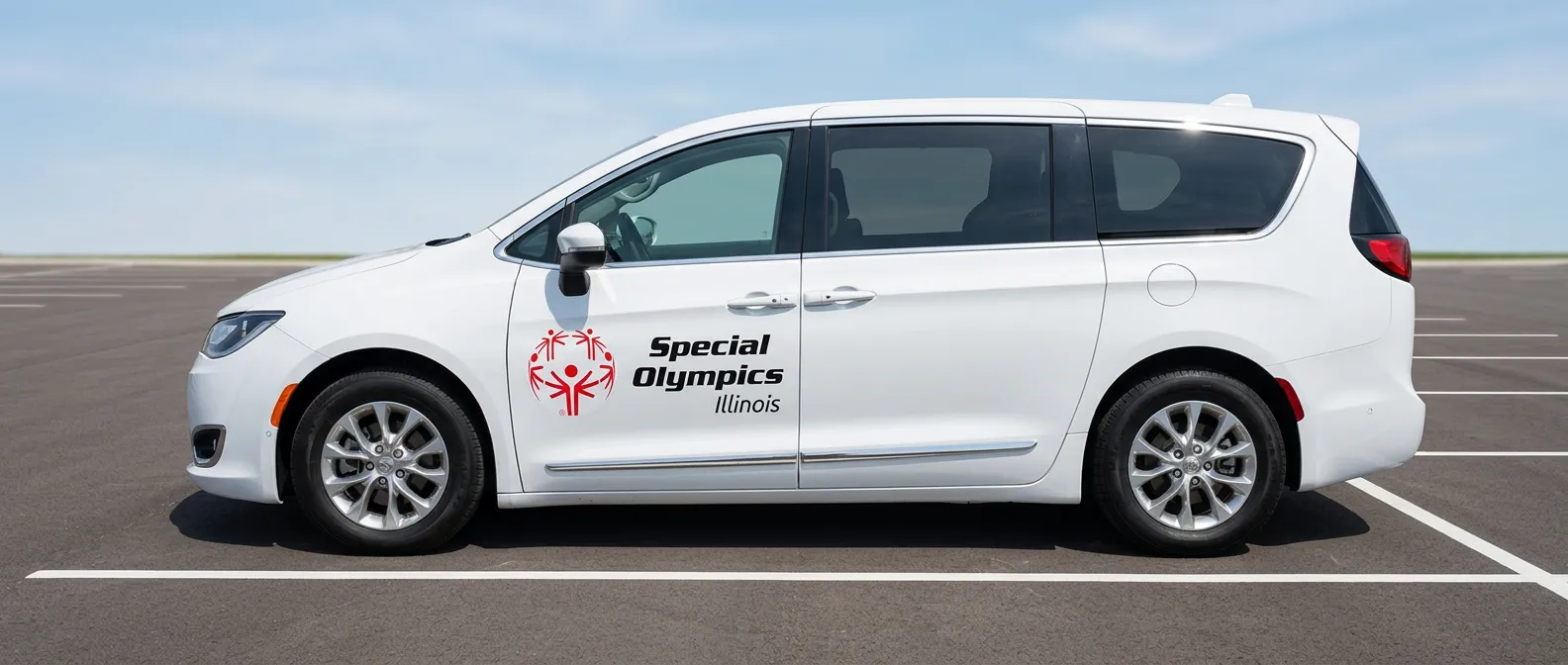 Special Olympics Illinois — Program vehicle door graphics
