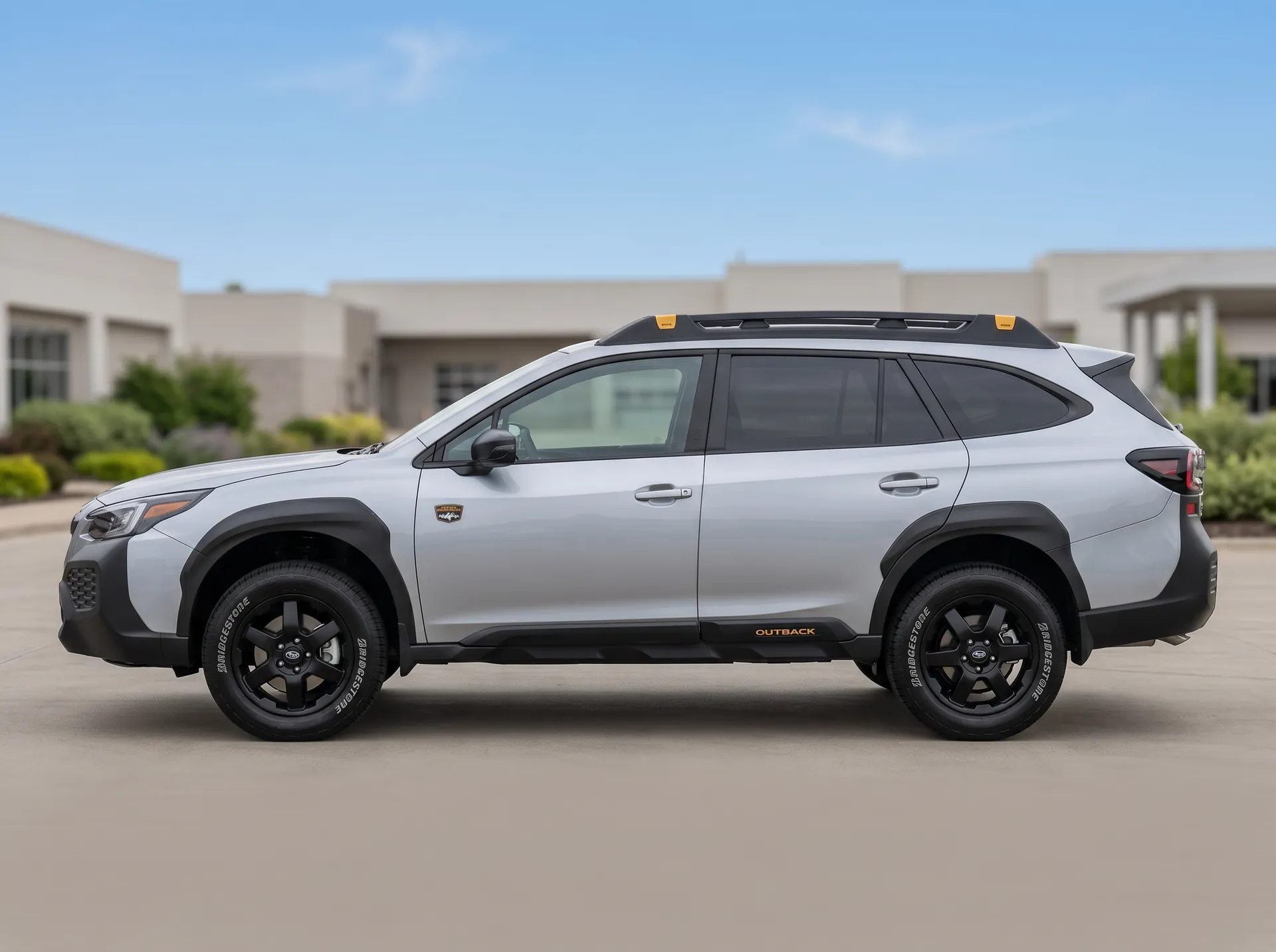 Private client — Gray Subaru Tuxedo blackout restyle