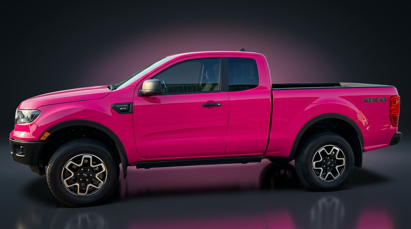 Custom Truck — Partial wrap + graphics